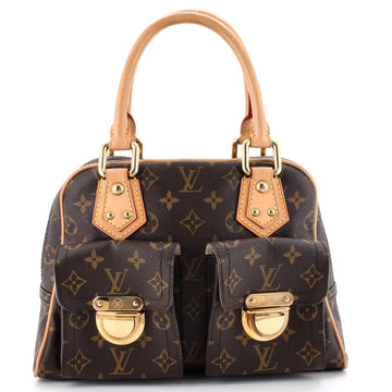 Louis Vuitton Manhattan Handbag Monogram Canvas PM
