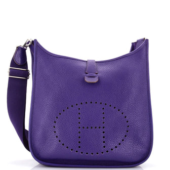 Hermes Evelyne Bag Gen III Clemence GM