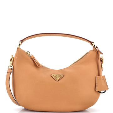 Prada Arque Convertible Shoulder Bag Leather