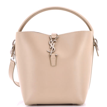 Saint Laurent Le 37 Bucket Bag Leather Mini