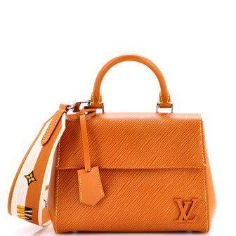 Louis Vuitton Cluny Top Handle Bag Epi Leather Mini