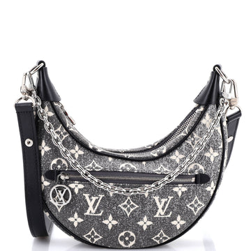 Louis Vuitton Loop Handbag Monogram Jacquard Denim