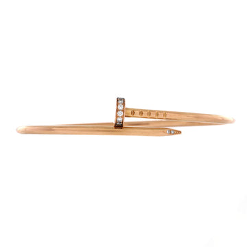 Cartier Juste un Clou Bracelet 18K Rose Gold with Diamonds Small