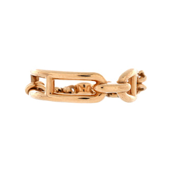 Hermes Chaine d'Ancre Chaos Ring 18K Rose Gold with Diamonds Small