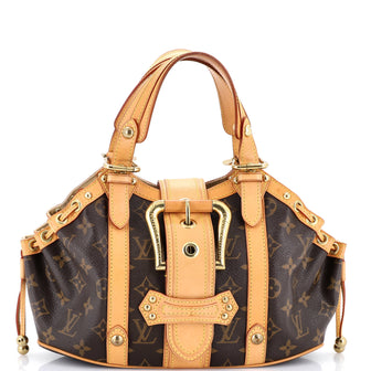 Louis Vuitton Theda Handbag Monogram Canvas GM