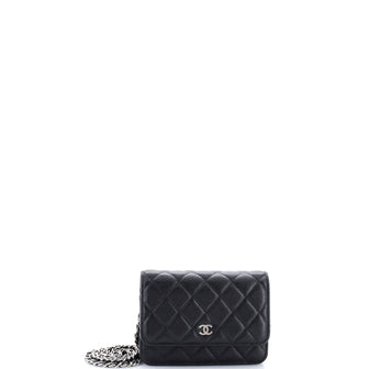 Chanel Wallet on Chain Quilted Caviar Mini