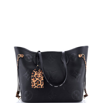 Louis Vuitton Neverfull NM Tote Wild at Heart Monogram Empreinte Giant MM