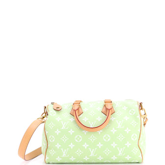 Louis Vuitton Speedy P9 Bandouliere Bag Monogram Leather 30