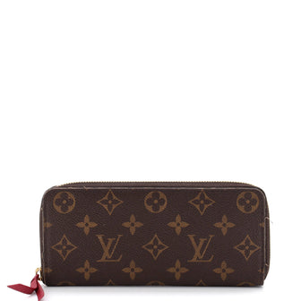 Louis Vuitton Clemence Wallet Monogram Canvas