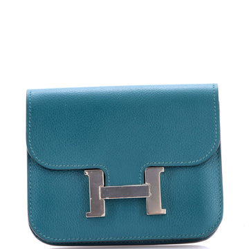 Hermes Constance Slim Wallet Evercolor