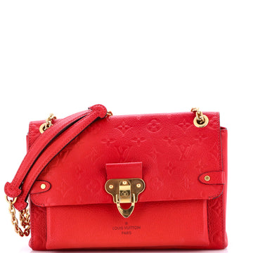 Louis Vuitton Vavin Handbag Monogram Empreinte Leather PM
