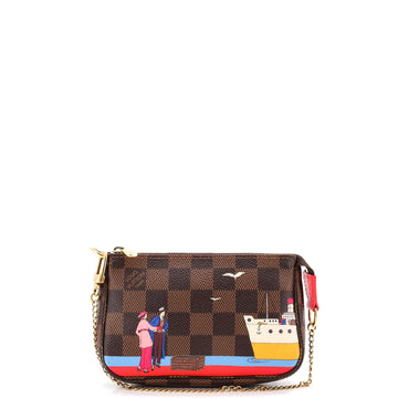 Louis Vuitton Pochette Accessoires Limited Edition Damier Mini