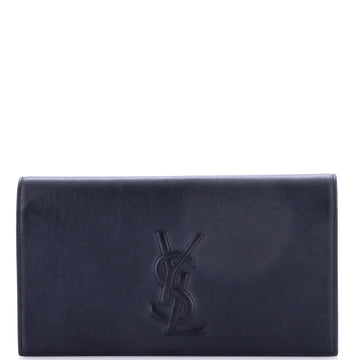 Saint Laurent Belle de Jour Clutch Leather Large
