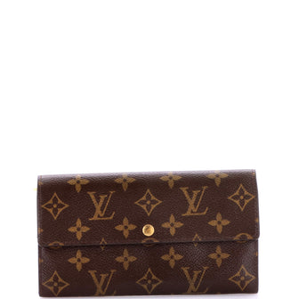 Louis Vuitton Vintage Sarah Wallet Monogram Canvas