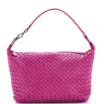 Bottega Veneta Zip Hobo Intrecciato Nappa Small