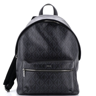 Christian Dior Rider Backpack CD Diamond Coated Canvas Large