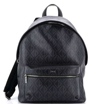 Christian Dior Rider Backpack CD Diamond Coated Canvas Large