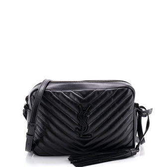 Saint Laurent Lou Camera Bag Matelasse Chevron Leather Small