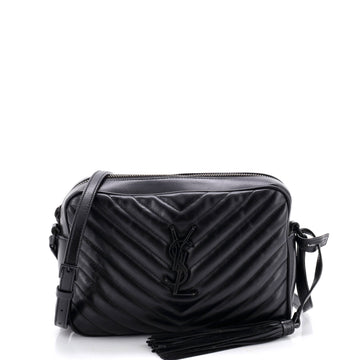 Saint Laurent Lou Camera Bag Matelasse Chevron Leather Small