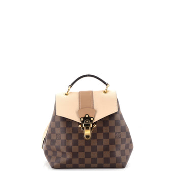 Louis Vuitton Clapton Backpack Damier and Leather