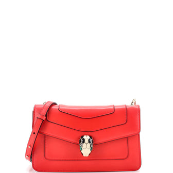 Bvlgari Serpenti Crossbody Bag Leather Small