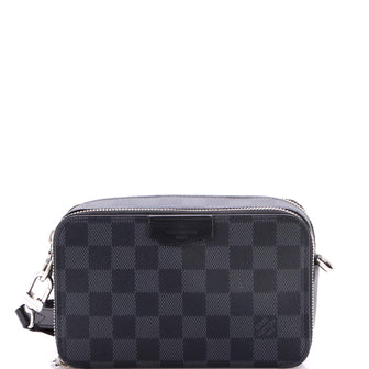 Louis Vuitton Alpha Wearable Wallet Damier Graphite