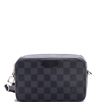 Louis Vuitton Alpha Wearable Wallet Damier Graphite