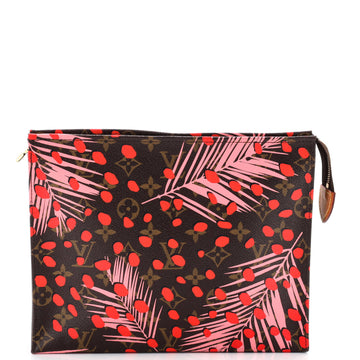 Louis Vuitton Toiletry Pouch Limited Edition Monogram Jungle Dots 26