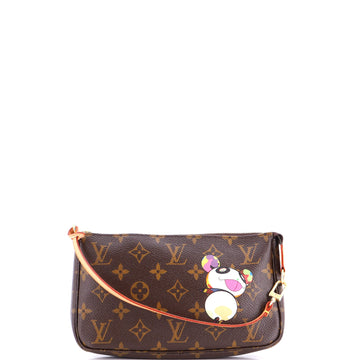 Louis Vuitton Pochette Accessoires Limited Edition Monogram Murakami Panda