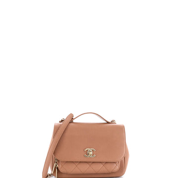 Chanel Business Affinity Flap Bag Quilted Caviar Small