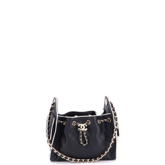 Chanel 25 Hobo Bag Quilted Calfskin Mini