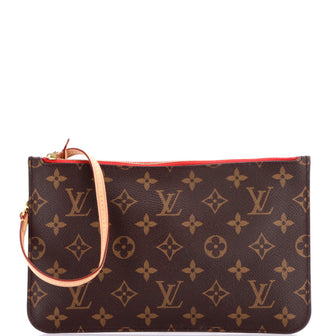 Louis Vuitton Neverfull Pochette Monogram Canvas Large