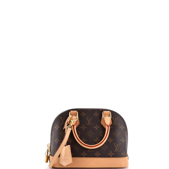 Louis Vuitton Alma Handbag Monogram Canvas BB