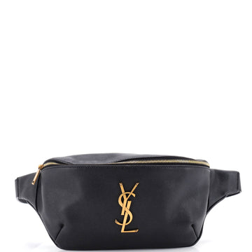 Saint Laurent Classic Monogram Belt Bag Leather