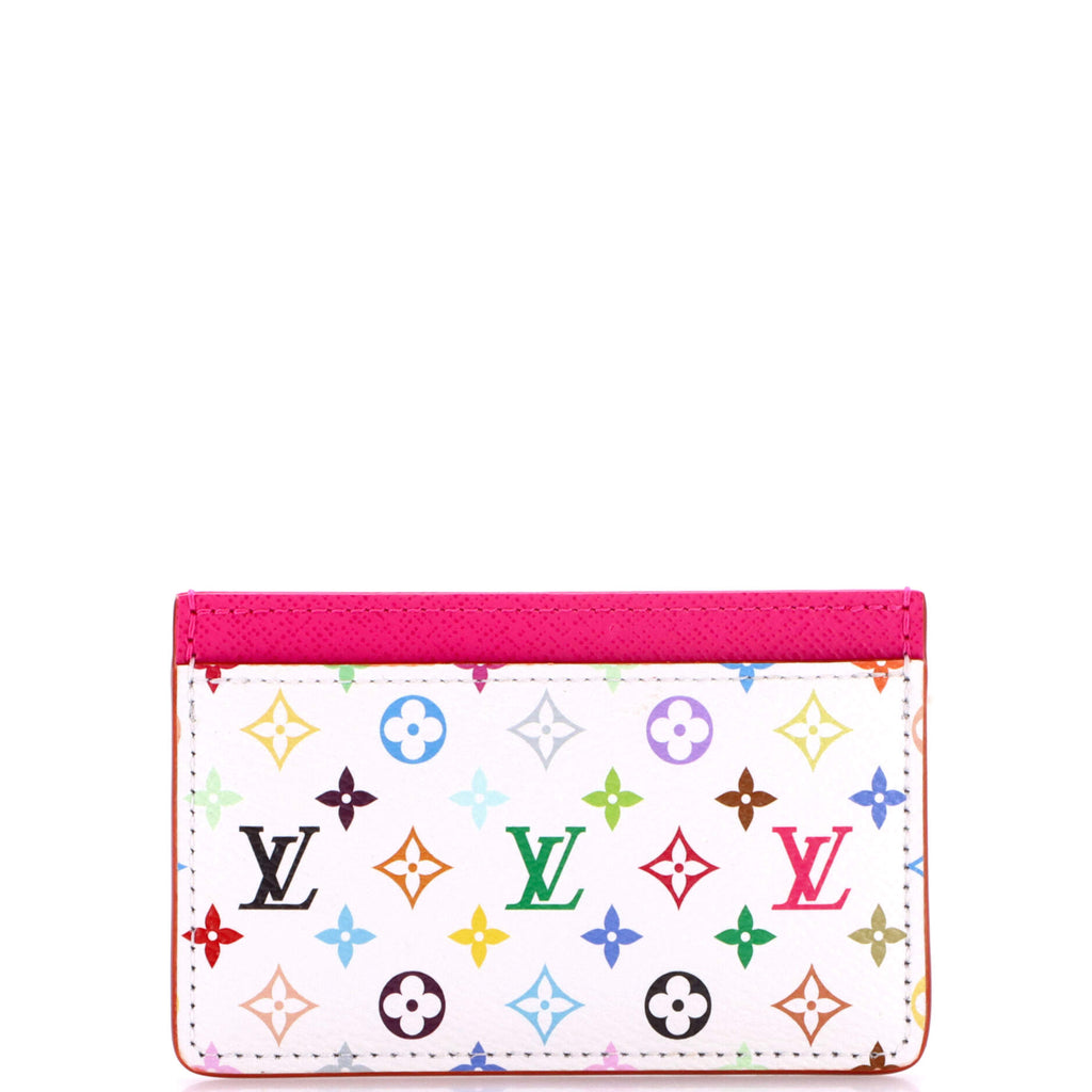 Louis Vuitton x Murakami カード 33色モノグラム⑰ Louis Vuitton x Takashi Murakami Card Holder Monogram Multicolor