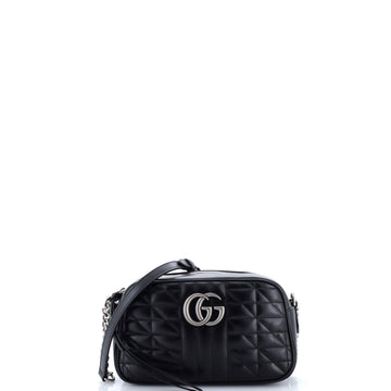 Gucci GG Marmont Shoulder Bag Mixed Matelasse Leather Small