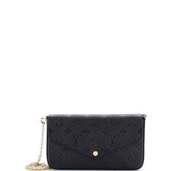 Louis Vuitton Felicie Pochette Monogram Empreinte Leather