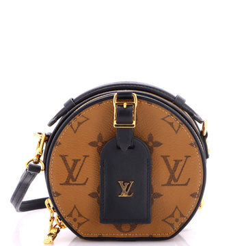 Louis Vuitton Mini Boite Chapeau Bag Reverse Monogram Canvas