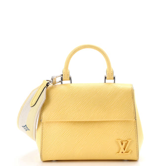 Louis Vuitton Cluny Top Handle Bag Epi Leather Mini