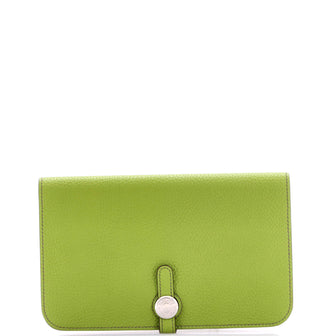 Hermes Dogon Duo Combined Wallet Leather