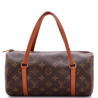 Louis Vuitton Papillon Handbag Monogram Canvas 26