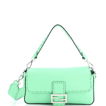 Fendi Selleria Baguette NM Bag Leather Medium