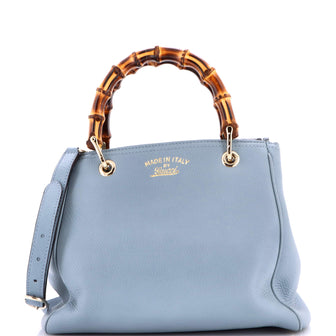 Gucci Bamboo Shopper Tote Leather Small