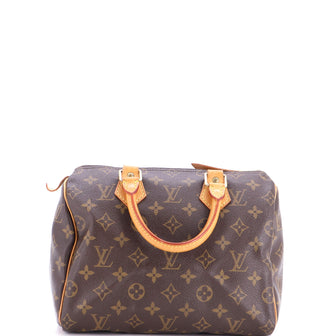 Louis Vuitton Speedy Handbag Monogram Canvas 25