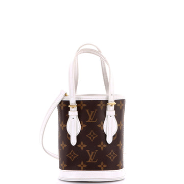 Louis Vuitton Bucket Bag LV Match Monogram Canvas Nano