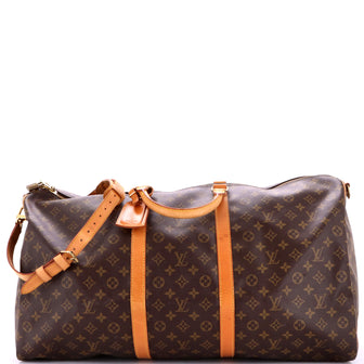 Louis Vuitton Keepall Bandouliere Bag Monogram Canvas 60