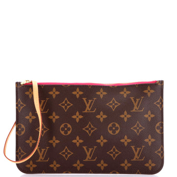 Louis Vuitton Neverfull Pochette Monogram Canvas Large