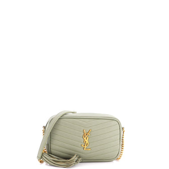 Saint Laurent Lou Camera Bag Matelasse Chevron Leather Mini