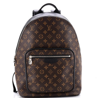 Louis Vuitton Josh Backpack Macassar Monogram Canvas
