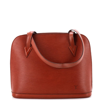 Louis Vuitton Lussac Handbag Epi Leather